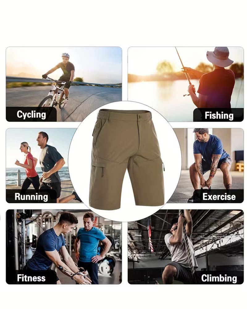 Shorts Homme Décontractés Uni
