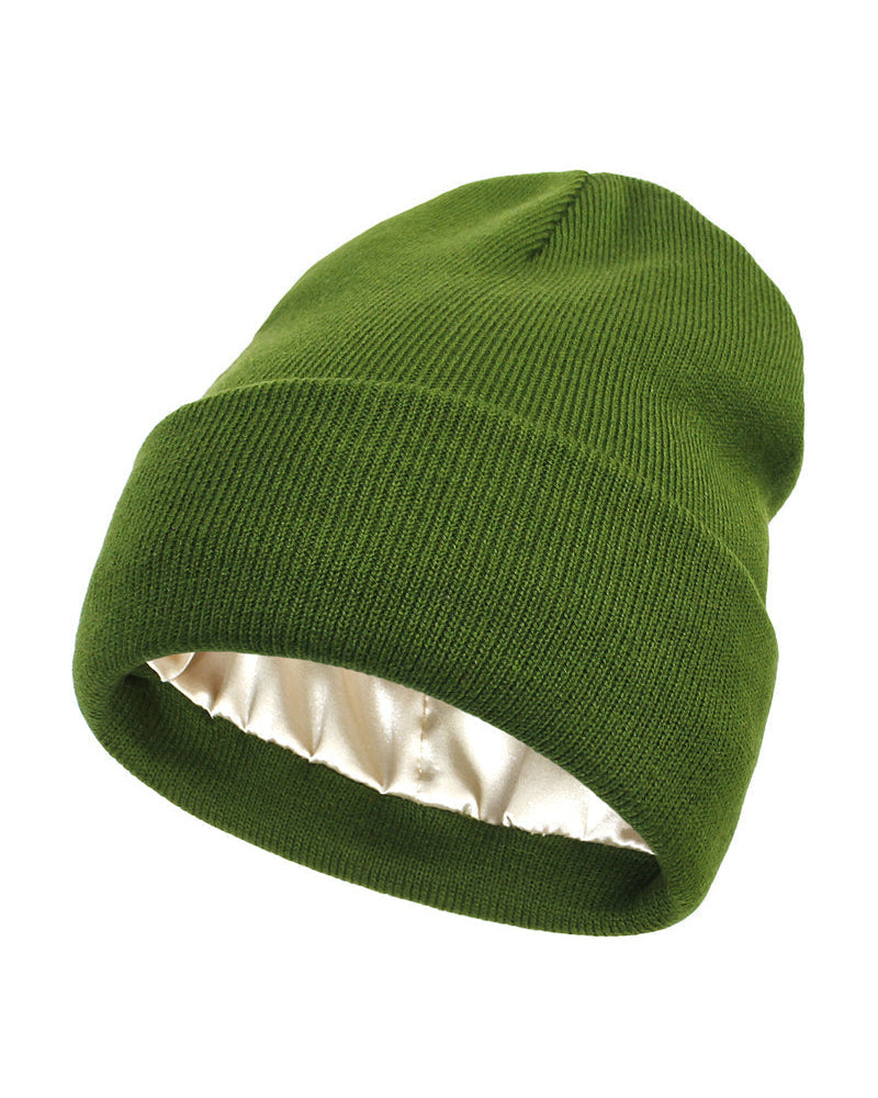 Bonnet Uni Tissé