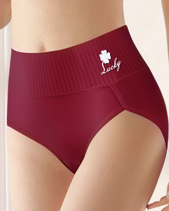 Culotte Trèfle À Quatre Feuilles Imprimé Triangle