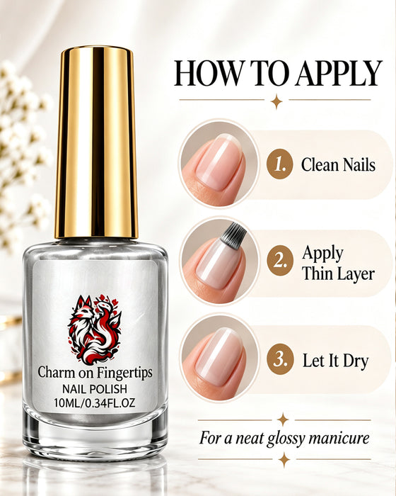 💅Vernis À Ongles Sans Cuisson Haute Brillance Liquide✨