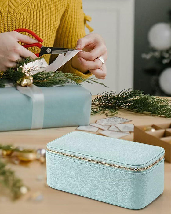 Boîte À Bijoux De Voyage Avec Petites Poches