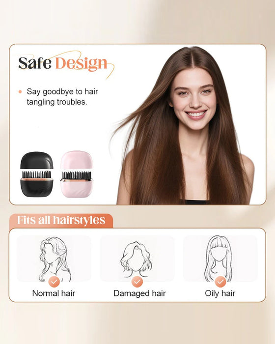 Peigne Mini Sans Fil Lisseur