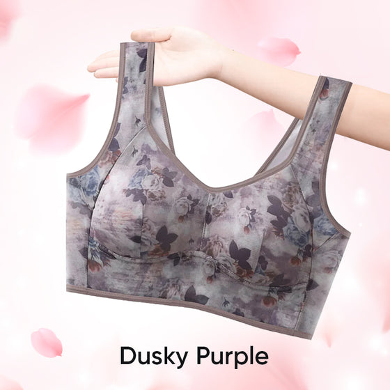 Soutien-gorge Confort Quotidien en Dentelle et Soie Douce