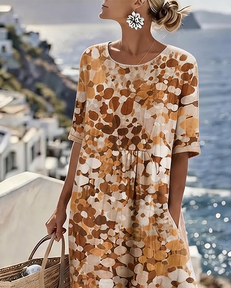 Robe Imprimée Loose