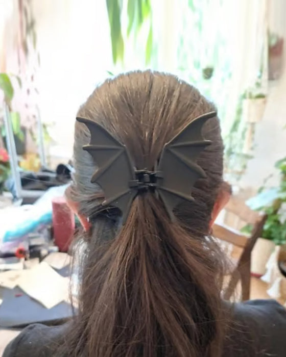 🎃Halloween Chauve-Souris Barrette À Cheveux🦇