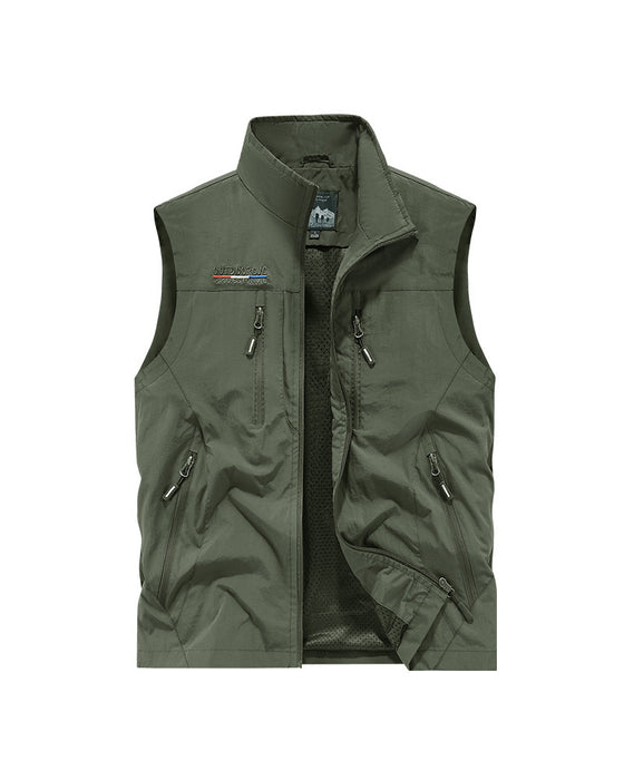 Soldes Limités Dans Le Temps – 50 % De Réduction🔥🧥 Veste Sans Manches Oversized Pour Homme Avec Poches