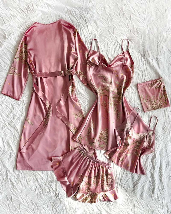 Ensemble Loungewear Imprimé Décontracté