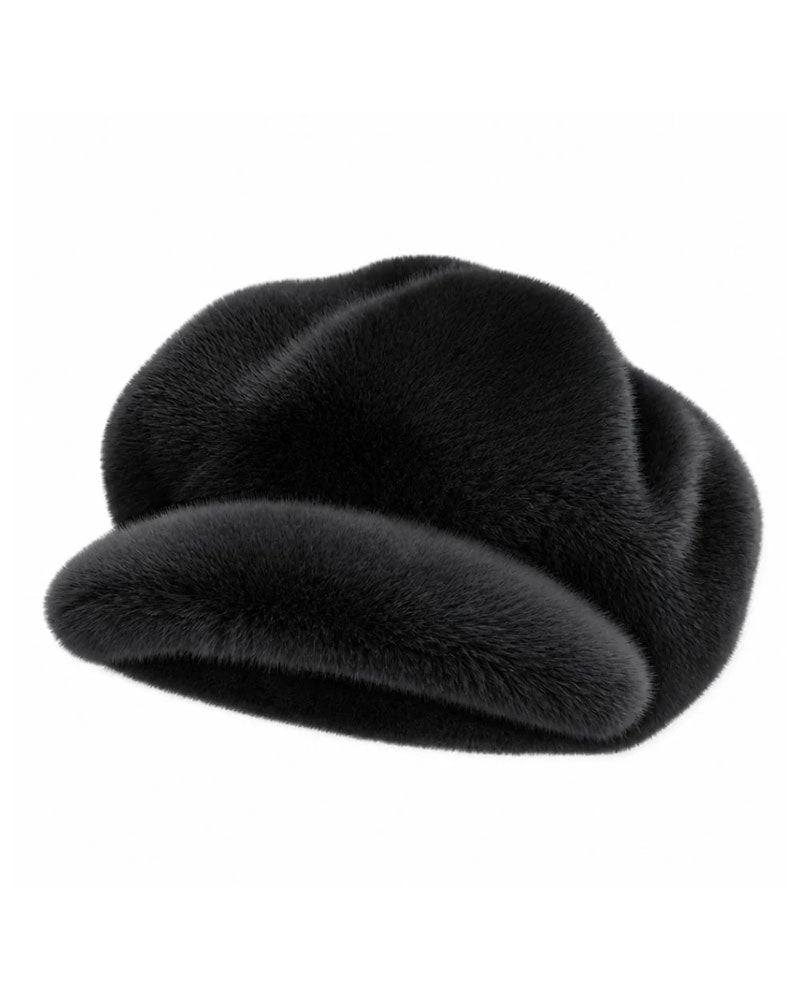 Bonnet Nuage En Fausse Fourrure