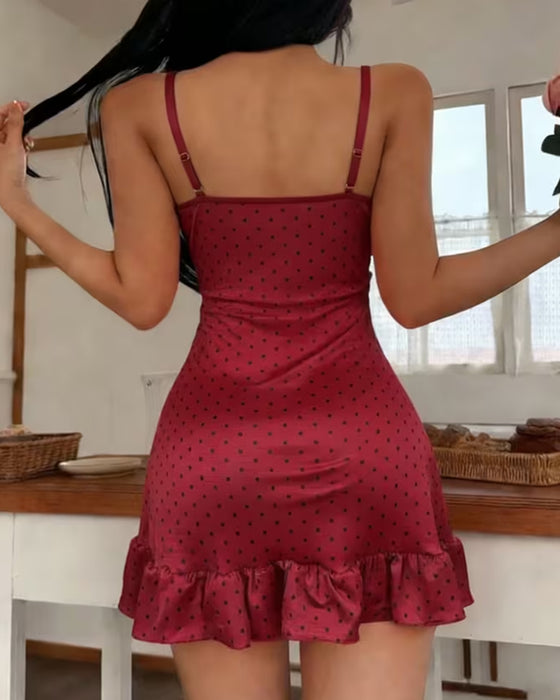 Robe Sexy Bretelles Spaghetti Nuit