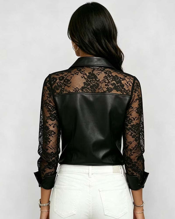 Chemise Mode Col Chemise Décontractée