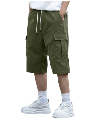Pantalon Hommes Décontracté Droit