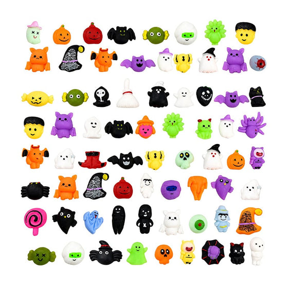 Ensemble de jouets anti-stress Squishies d'Halloween