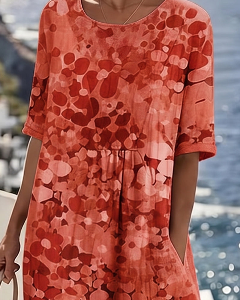 Robe Imprimée Loose