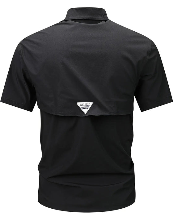 Chemise Manches Courtes Rétro Travail