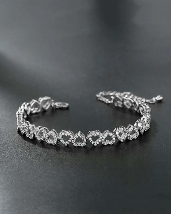 Bracelet Amour Diamant Mode
