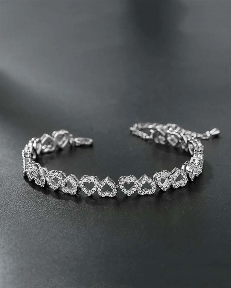 Bracelet Amour Diamant Mode
