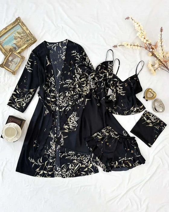 Ensemble Loungewear Imprimé Décontracté