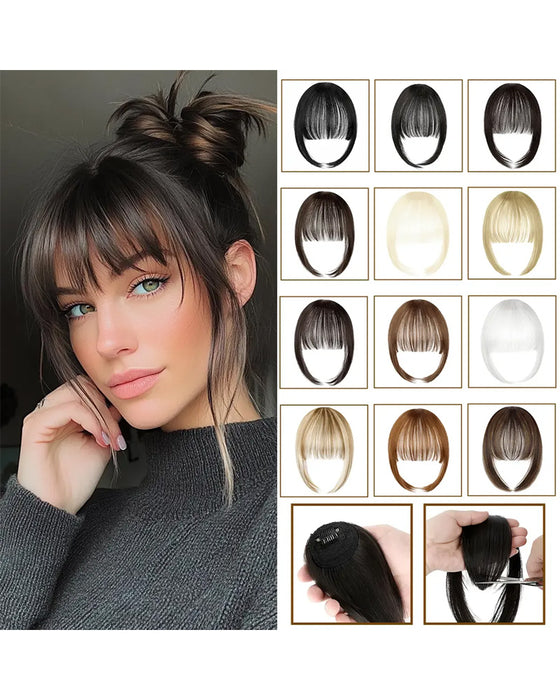 Franges Aériennes Clip-In Extensions Capillaires