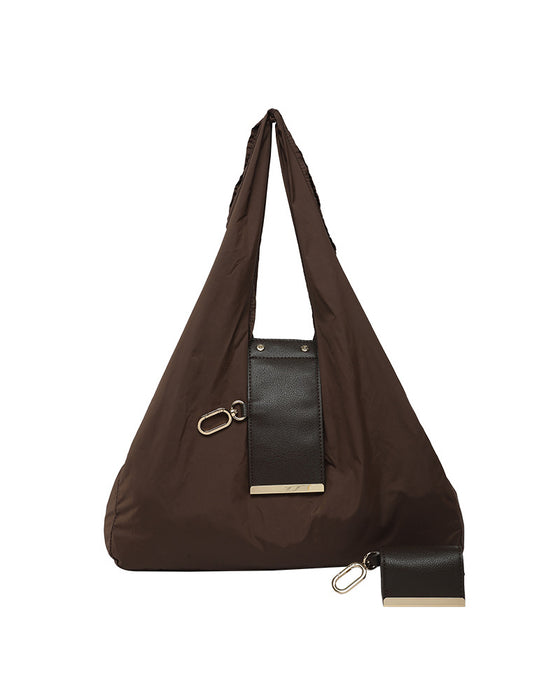 Sac Transformable Charm – Tote En Cuir Vegan Élégant & Charm Porte-Clés