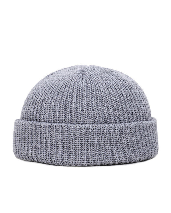 Bonnet Côtelé Tricoté Homme
