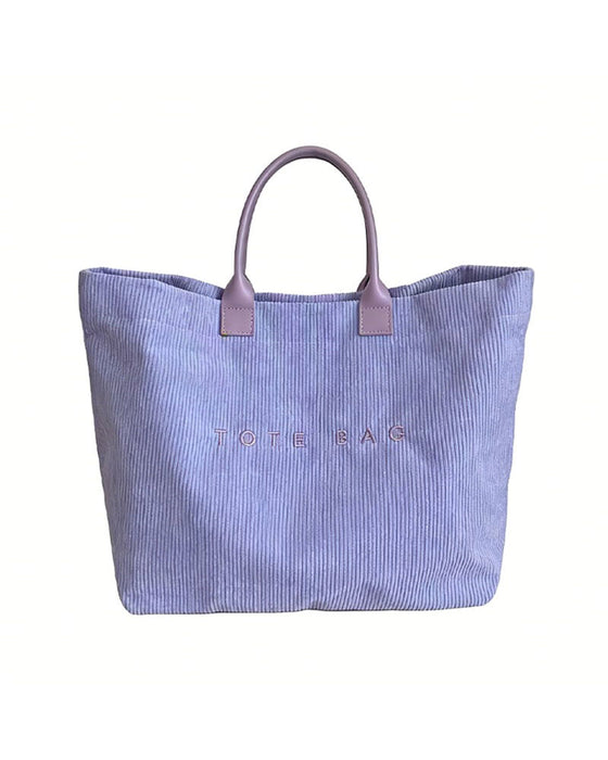 Sac Imprimé Lettre Tote