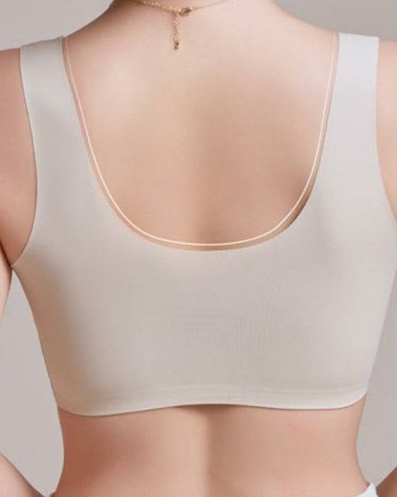 Confort Fermeture Avant & Soutien-Gorge Sans Armature Et Sans Couture