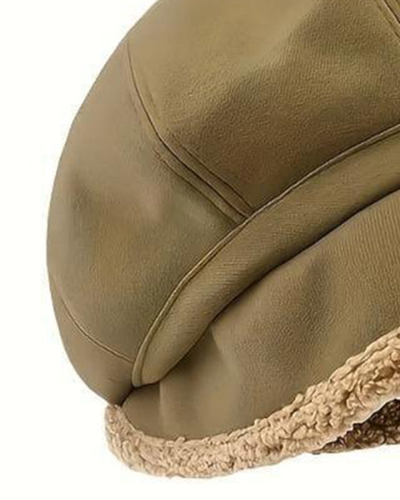 Chapeau Femme Uni Peluche Pêcheur Chaud