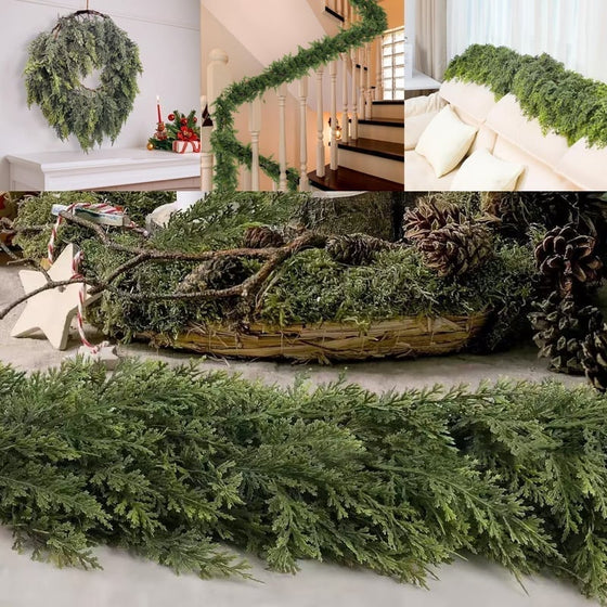 Rotin Plante Artificielle Noël