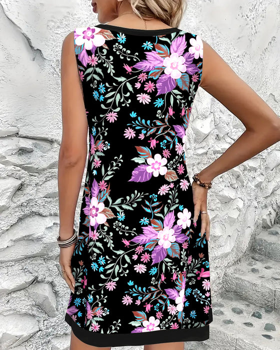 Robe Imprimé Décontracté