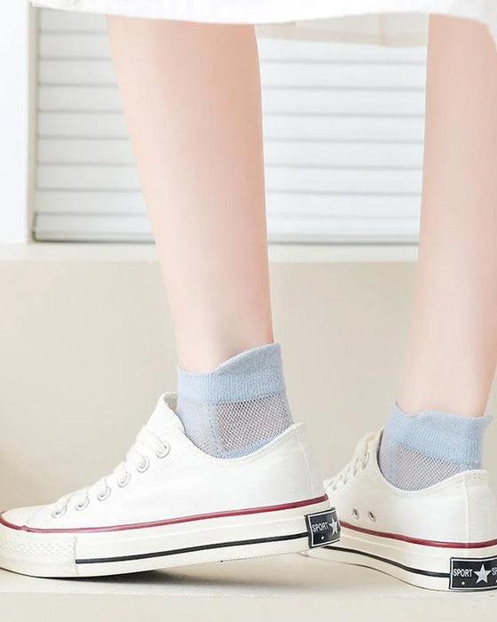 Chaussettes à doublure ultra fine, chaussettes antidérapantes invisibles