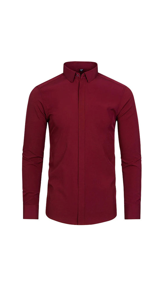 Chemise Homme Manches Longues Unie