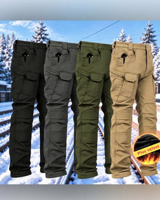 Pantalon Extérieur Unie Cargo