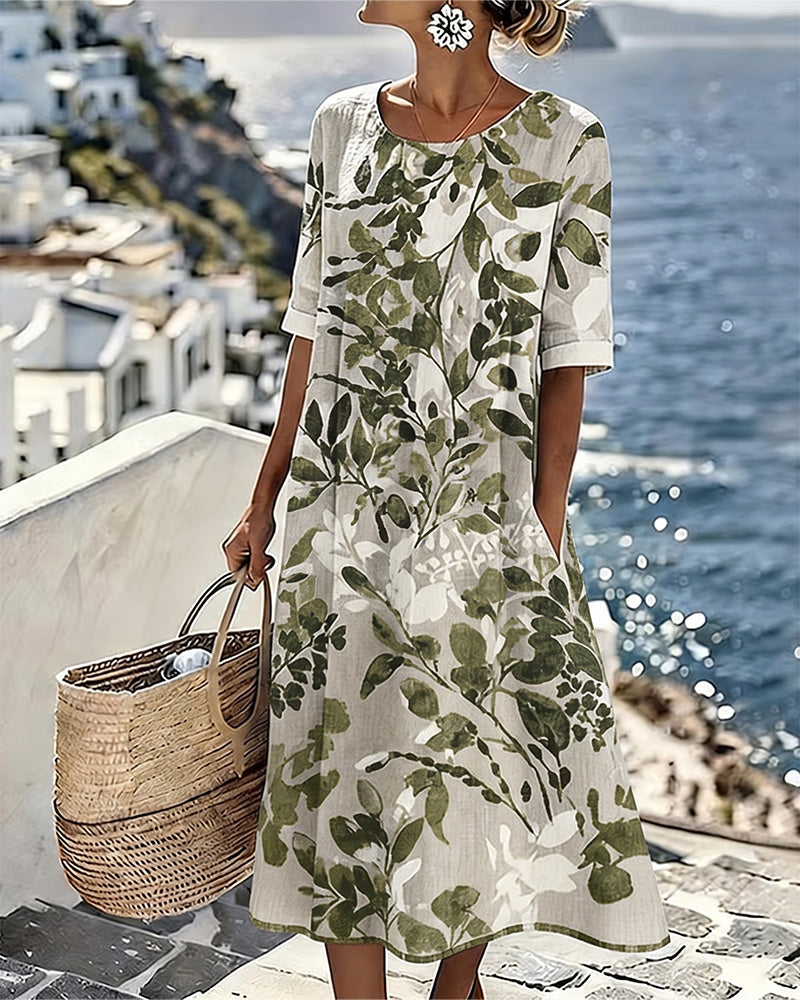 Robe Imprimé Shift