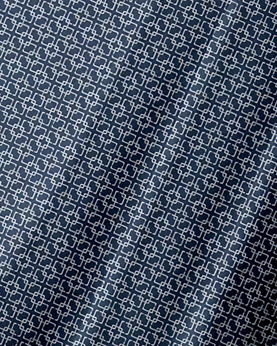 Chemise Col Imprimé Intégral Petit Géométrique