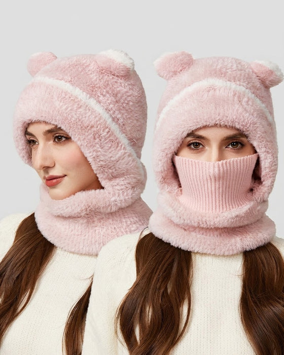 Bonnet Douillet Avec Oreilles D'ours