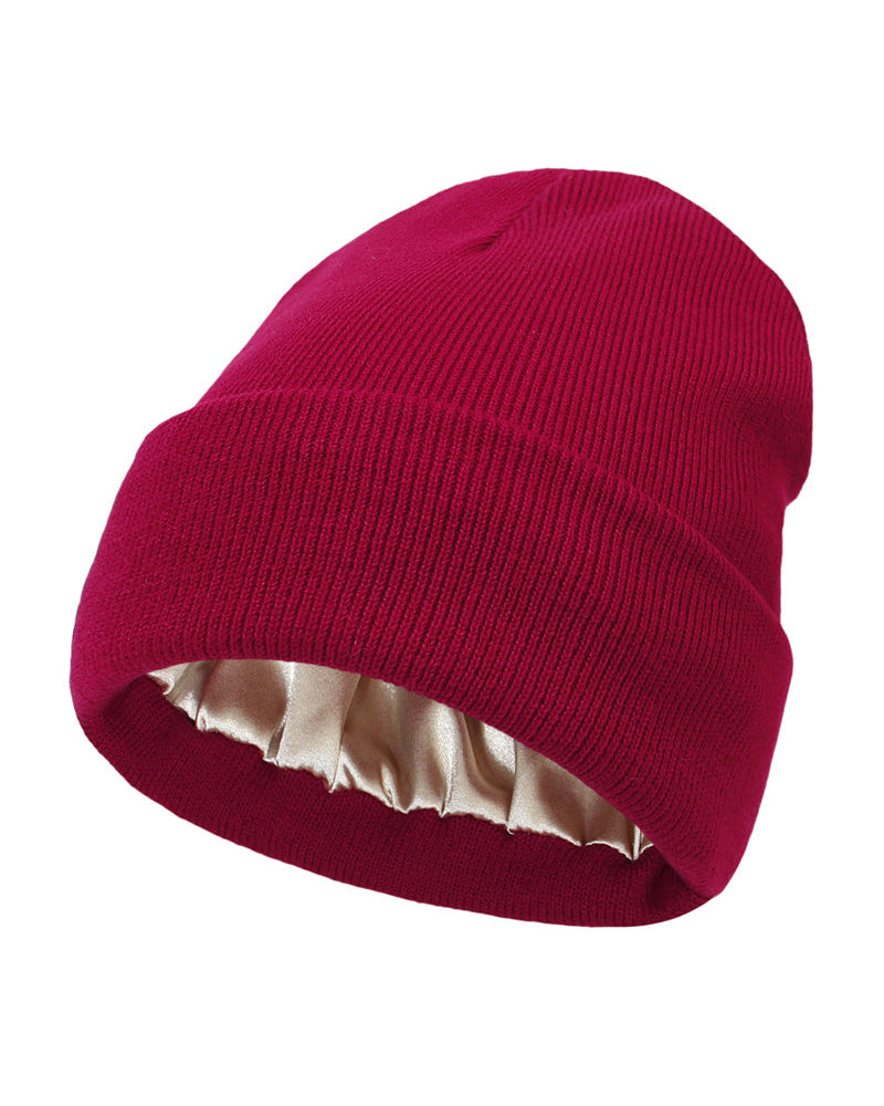 Bonnet Uni Tissé