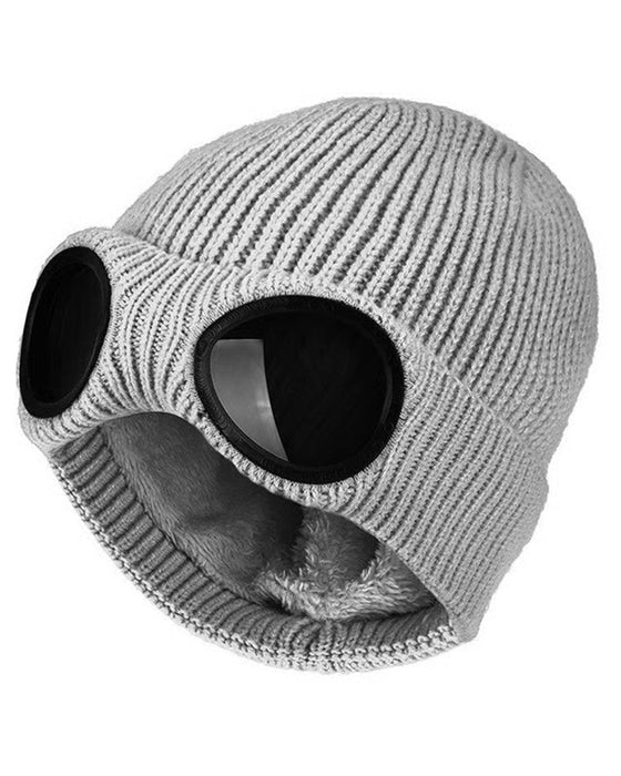 Bonnet Unisexe Uni Avec Design De Lentille De Lunettes