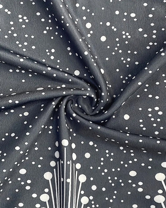 Robe Sans Manches Col V Imprimée