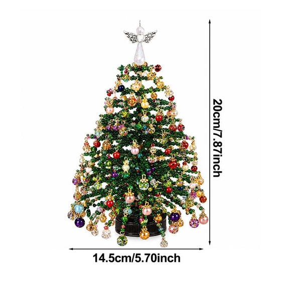 Kit De Bricolage Déco De Sapin De Noël En Perles