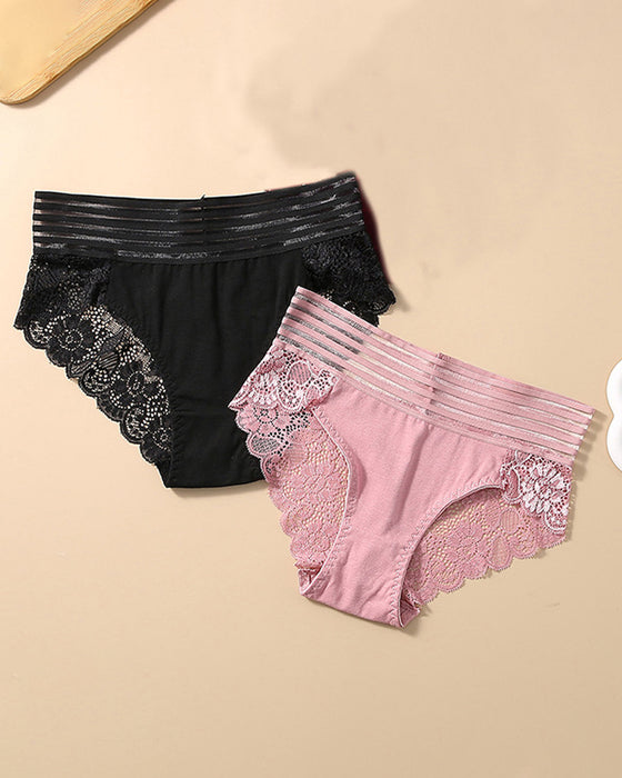 Culotte Large Taille Dentelle