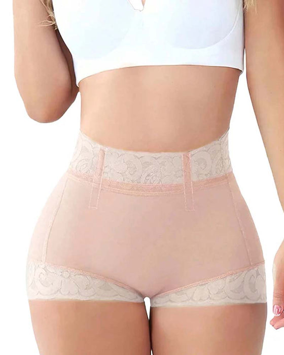 Short Femme Dentelle Taille Haute Shapewear
