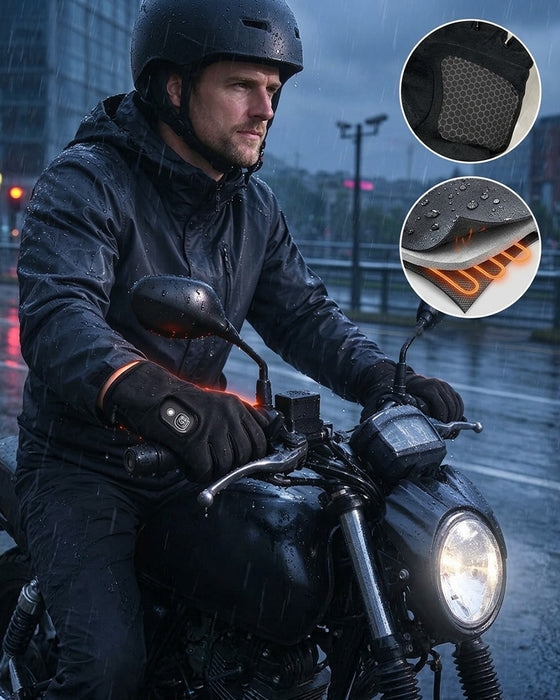 Gants Rechargeables Électriquement Chauffés Hiver