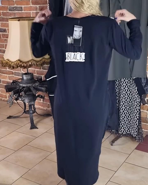 Robe Ample Grande Taille Panneaux Pu