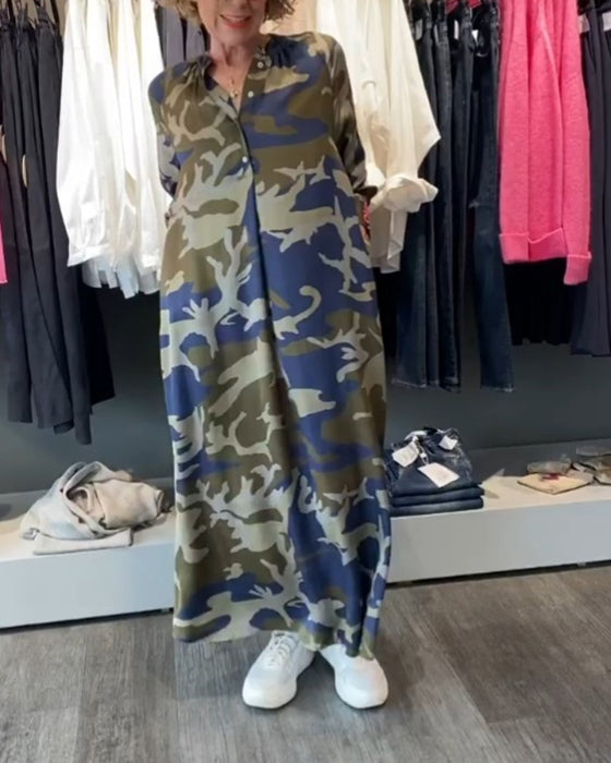 Robes avec styles et imprimés camouflage