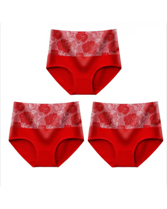 🔥 Culotte Femme Taille Haute Gain De Ventre En Coton Pur, Grande Taille