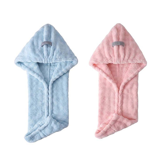 Turban Pour Cheveux Ultra-Absorbant À Séchage Rapide