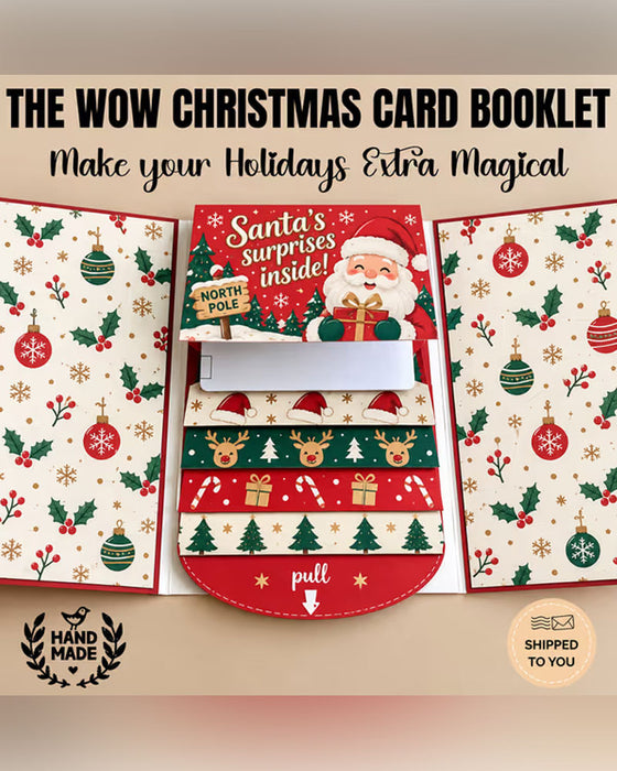 Livret Cascade Carte Cadeau De Noël