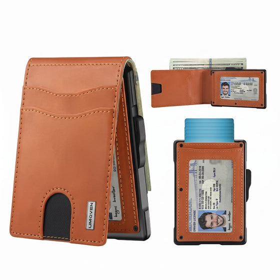 Portefeuille Bifold Avec Blocage Rfid