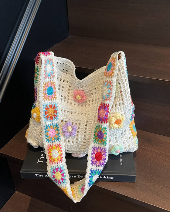 Sac Femme'S Ethnique Crochet Corps Croisé