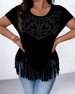 T-Shirt Tassel Design Détail
